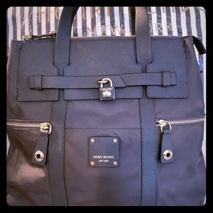 Henri Bendel Jetsetter Backpack - Rare!!! Grey
